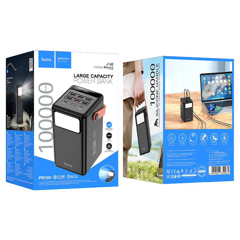 Power bank HOCO J142 100000 mAH — фото 6