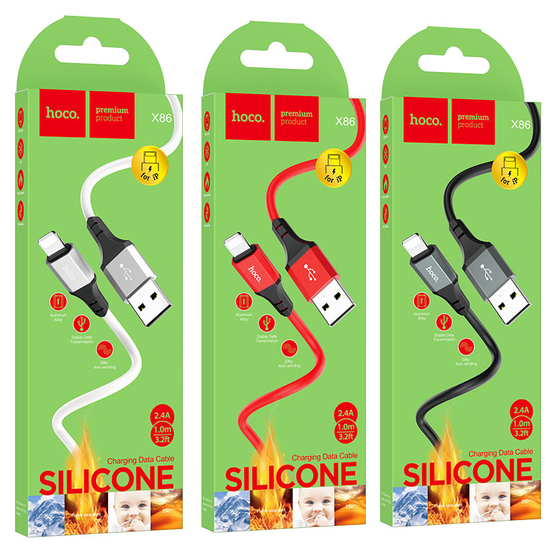 Кабель Lightning (iOS) / USB (X86) 1м — фото 4