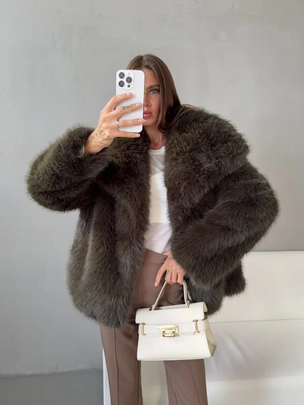 Искусственная шуба короткая, Brandberry