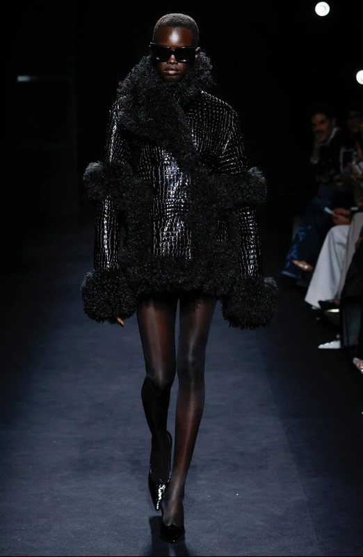 Look 29 from the Nina Ricci Fall/Winter 2024 collection, designed by Harris Reed.
