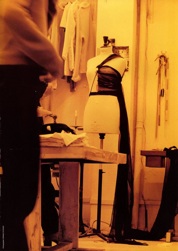 Inside the Maison Martin Margiela headquarters in Paris. Photo by Ronald Stoops for Street Magazine, 1999.