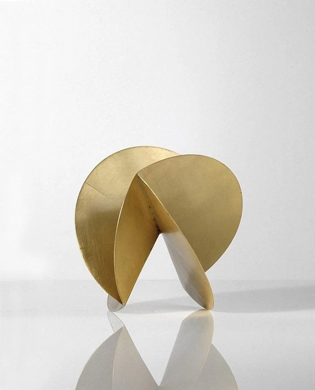 A metal sculpture by Milanese architect and artist Michele Reginaldi.