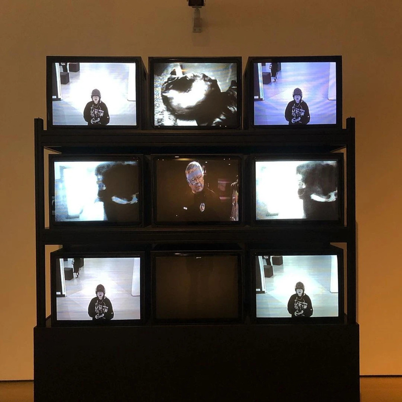 Type and design concept sketches for the Killing TV exhibition at Tai Kwun Contemporary.