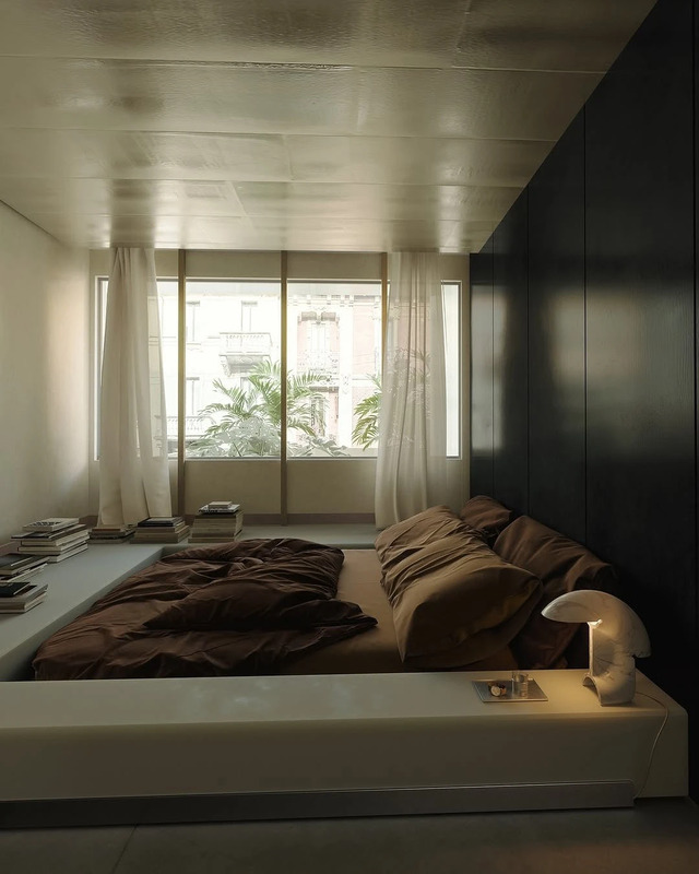 CASA PER DUE, a minimalist interior design project in Milan by évoque lab.