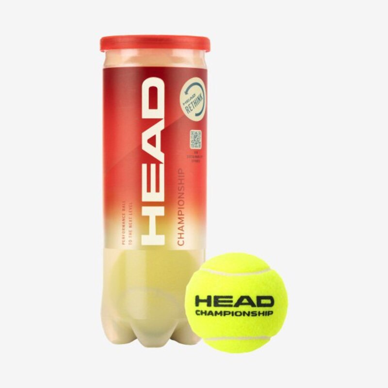 Мяч для большого тенниса HEAD Championship 3B,575301/575203, упаковка 3 мяча, ITF купить на OZON по низкой цене (352794372)