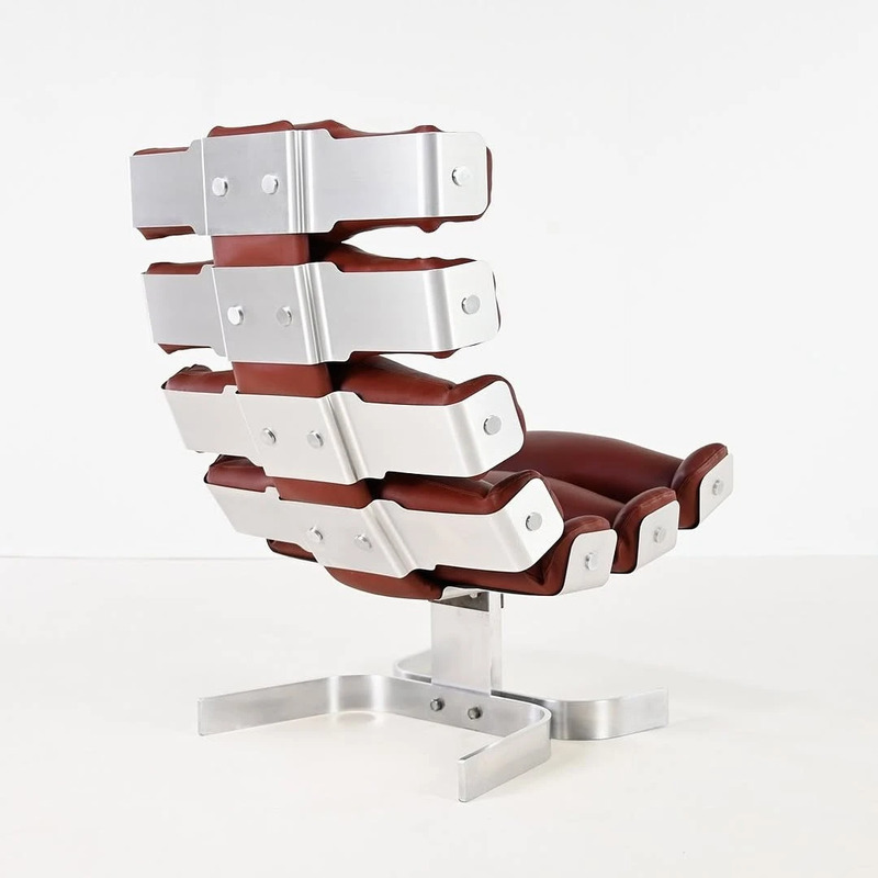 Vertebre lounge chair designed by Pierre Vandel in 1970.