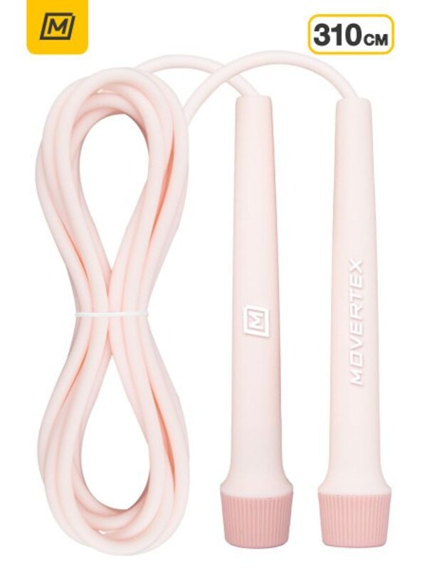 Gymnastic sports jump rope for fitness and boxing with adjustable length 310 cm, MOVERTEX buy with delivery to OZON at a low price (1270043502)