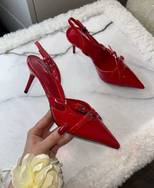 Patent leather shoes, Alessandra Maddoni