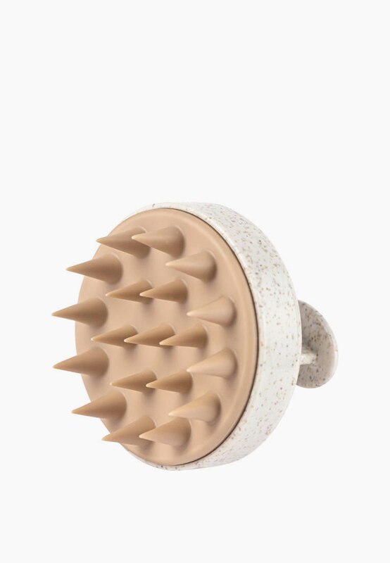 Von U massage and hair washing brush, color: beige, MP002XW0TNFV — buy in the Lamoda online store
