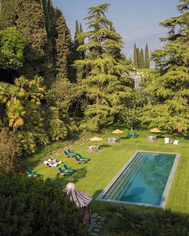 Grand Hotel a Villa Feltrinelli at Lake Garda, Italy. Courtesy of CHAMPALIMAUD DESIGN.