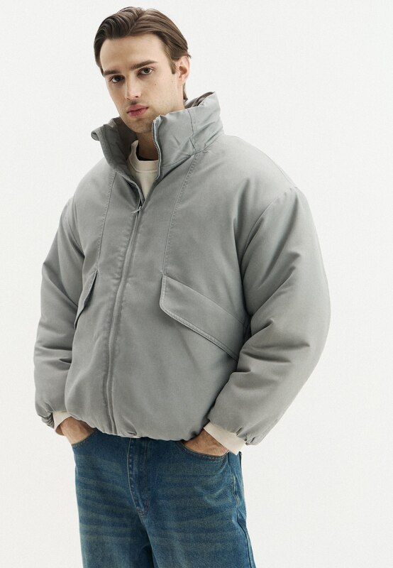 Befree bomber, color: gray, MP002XM01WVL — buy in the Lamoda online store