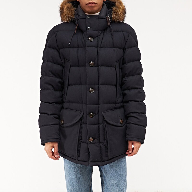 Moncler down jacket blue, XXL - buy for 47092 ₽ | SFS