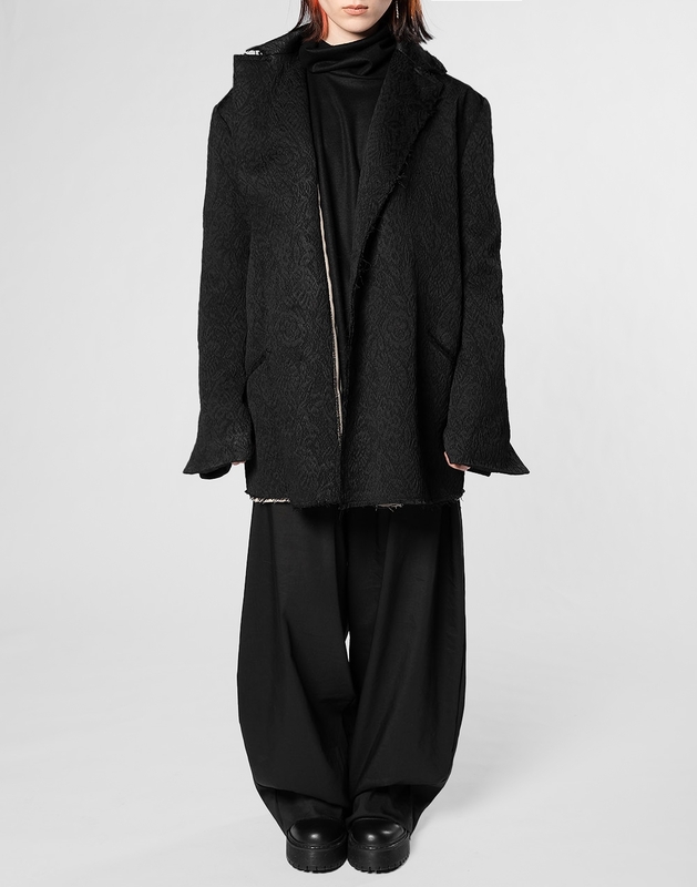 Coat with striped lining from LESIA LISUN buy for 38,600 rubles in the LynxStore online store