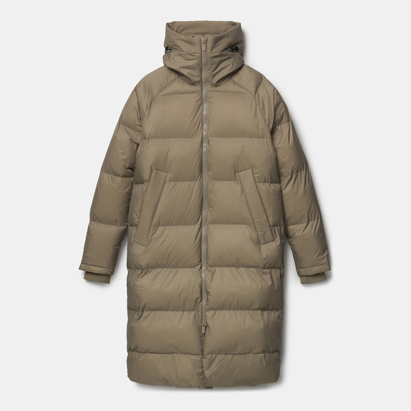 Down jacket olive