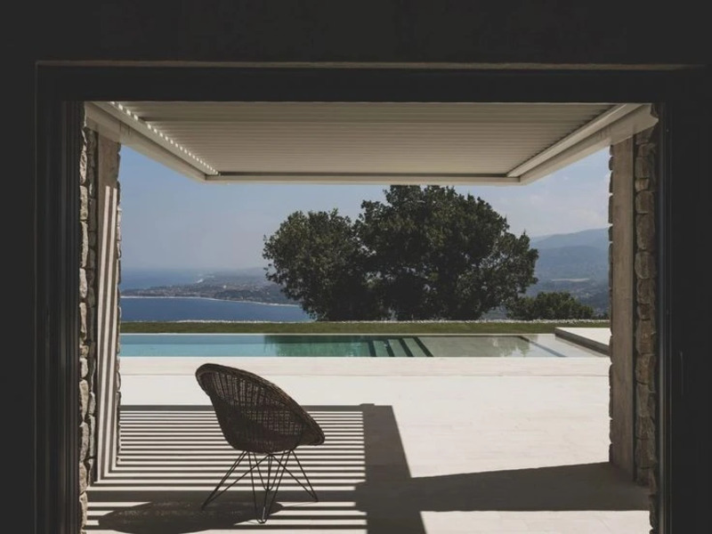The minimalist guesthouse Guest Ra in Calabria, Italy, designed by Morq. Photo by Giulio Aristide.