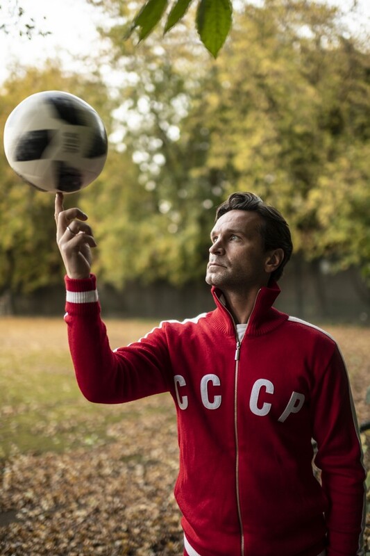 USSR "Olympic" sweater made of wool (pre-order, will be available within 10-14 days) (red) - TIN brand online store