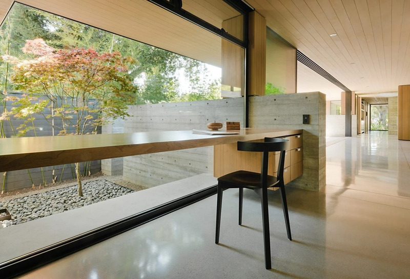 The Sanctuary house in Palo Alto, designed by Feldman Architecture. Photo by Joe Fletcher.
