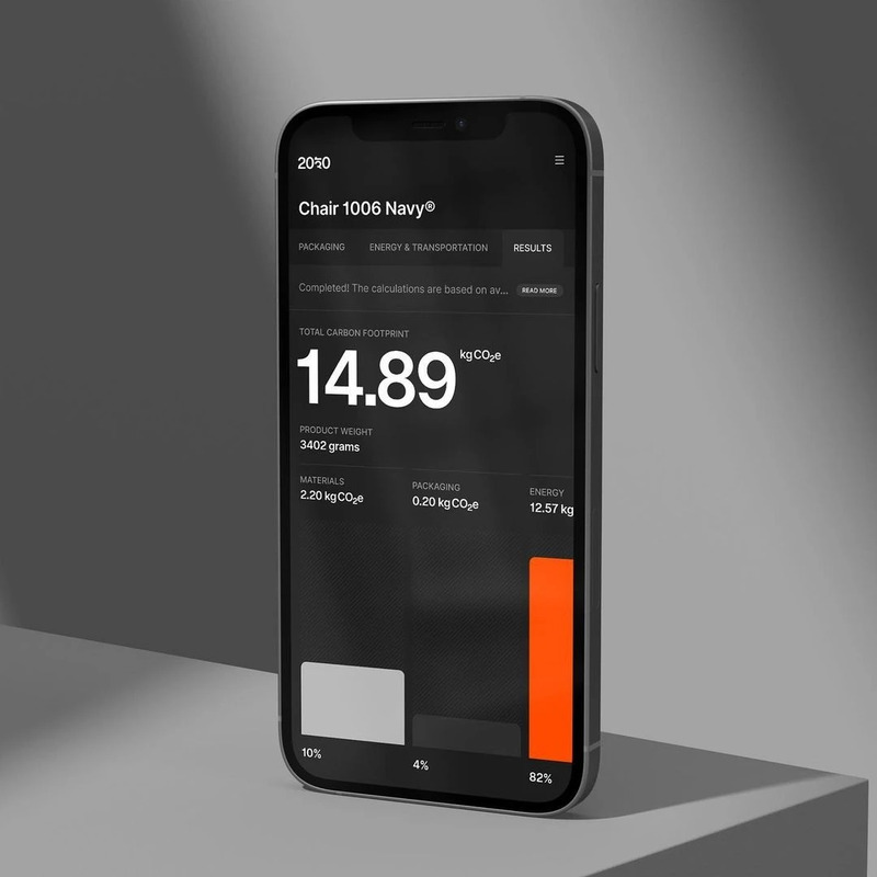 UI/UX design for the 2030 Calculator, a carbon footprint tool by Omnical in collaboration with Doconomy.