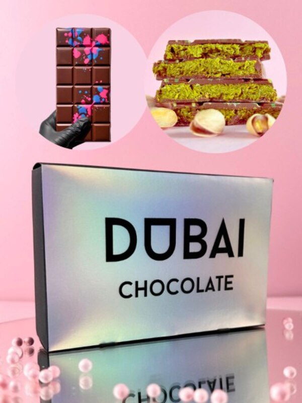 Trendy gift "Dubai chocolate with pistachio" buy on OZON at a low price (1764171522)
