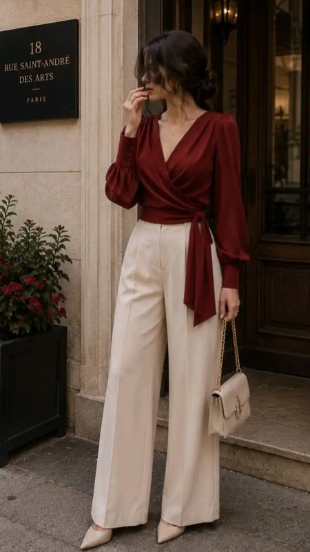 A beautiful fashion look that reflects confidence, elegance, and grace. Save this stylish inspiration for your next sophisticated outfit. Keywords elegant women timeless fashion sophisticated outfit classy women elegant style fashion aesthetic lux...