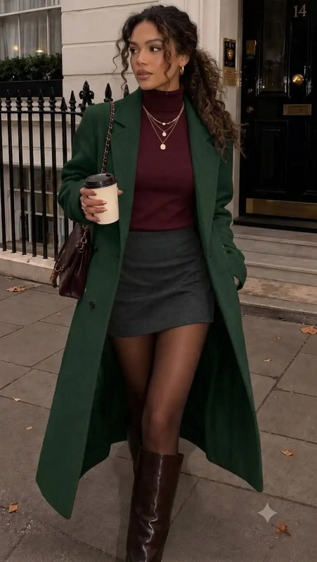 High-fashion editorial inspiration for the modern woman. A curated look at old money winter dressing—focusing on premium garment textures, sophisticated layering, and elegant silhouettes. Elevate your cold-weather style instantly. 👑🧥 Мода В Холодн...
