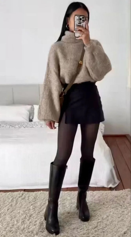 Looking for winter outfit ideas for women in 2025? ❄️ From oversized coats and chunky knit sweaters to cozy knit dresses, faux leather pants, and trendy puffer jackets, this style guide has everything you need to stay warm and stylish this season....