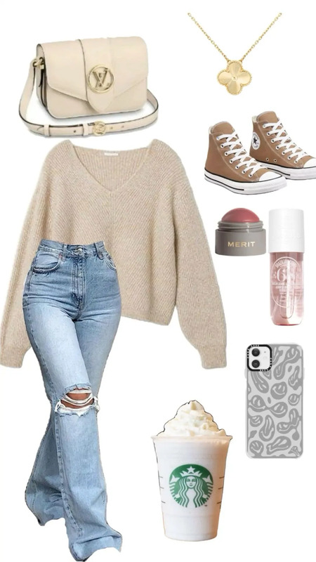 #trendy #converse #rippeddenim #rippedjeans #errands #casualwomensfashion