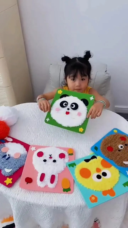 🪡🧸Looking for a fun and creative way to keep your kids entertained? This isn't just a toy; it's a fulfilling experience. Kids will be proud of the dolls they make and create precious memories. 💕😊