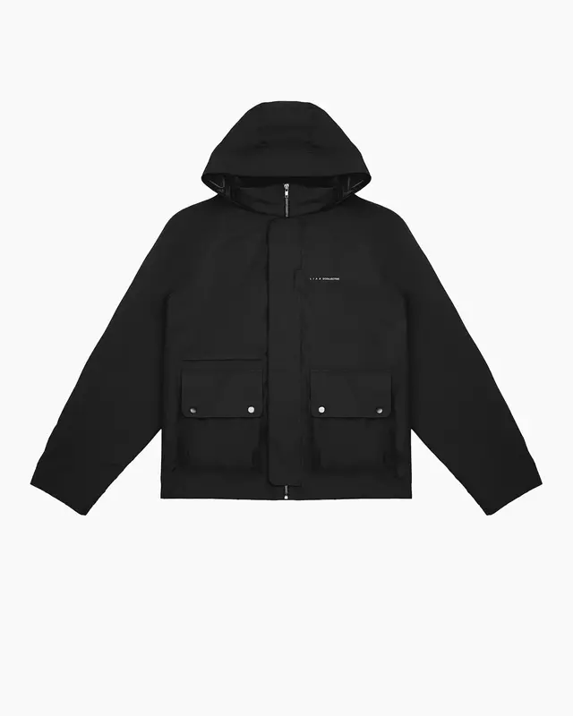 Nylon Jacket Black-2