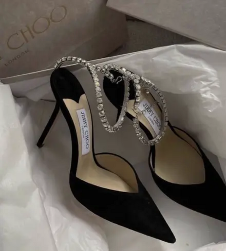 PRODUCT LINKED #classy #itgirl #heels #cute #girlygirl #aesthetic #fashionblogger #itgirlstyle #fashionistas #heels #girly #itgirls Туфли Джими Чу Эстетика, Дизайнерские Каблуки, Вечерние Туфли, Черные Каблуки, Джимми Чу, Туфли Джими Чу, Jimmy Cho...