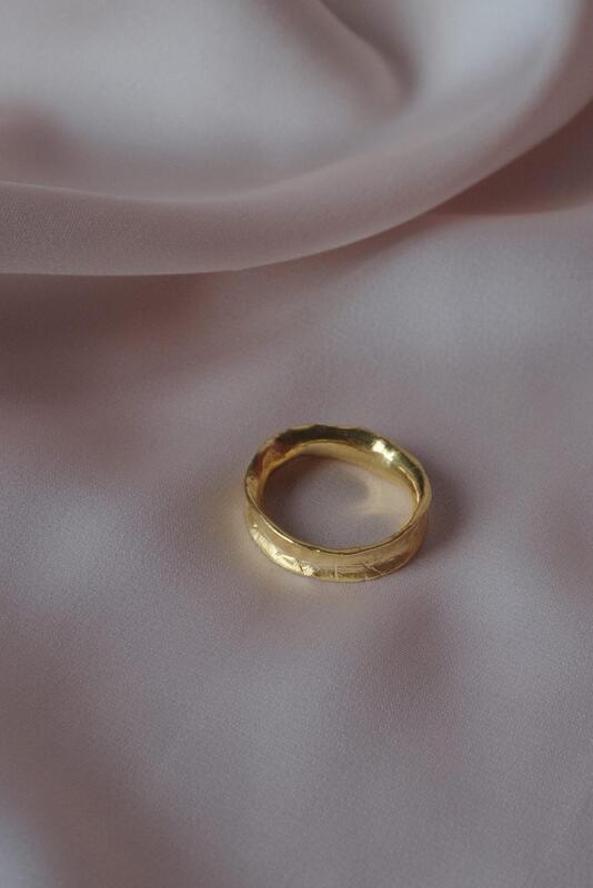 Sergacheva > Fade ring with gold plated Sergacheva buy in the online store
