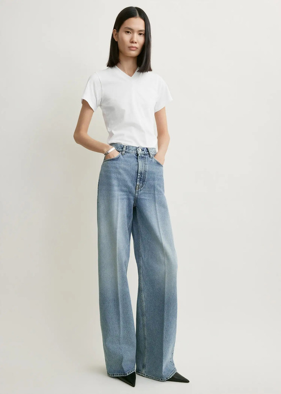 Wide leg denim true vintage