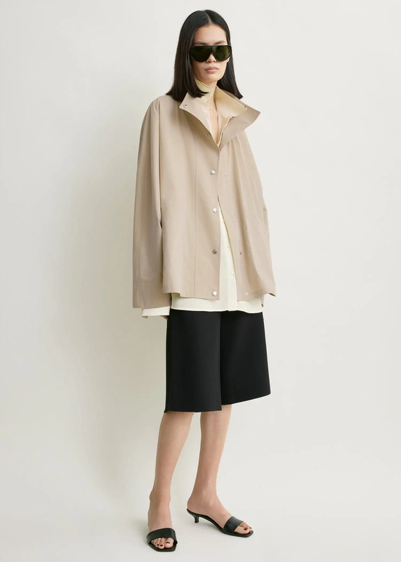 Summer parachute jacket overcast beige