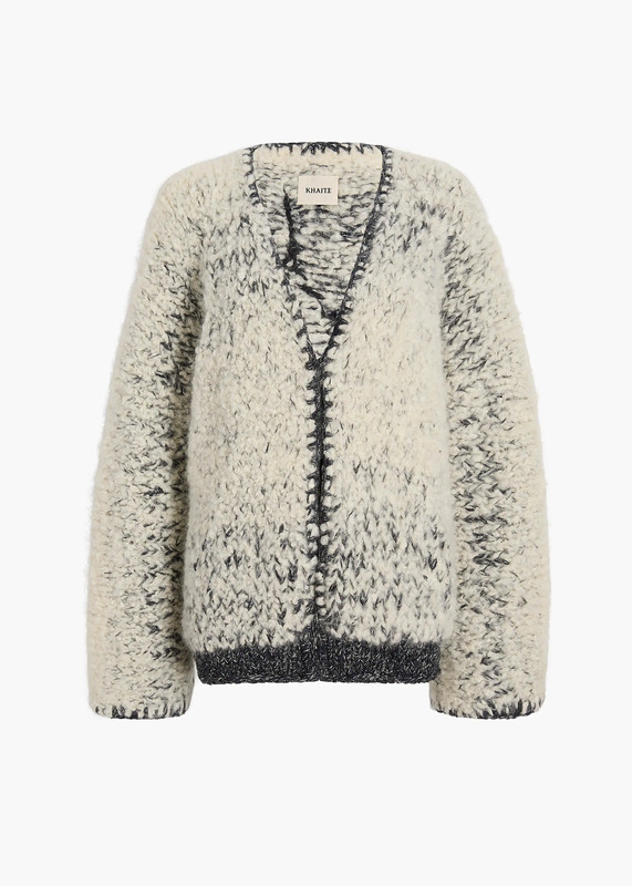 Jack Cardigan in Black and Glaze