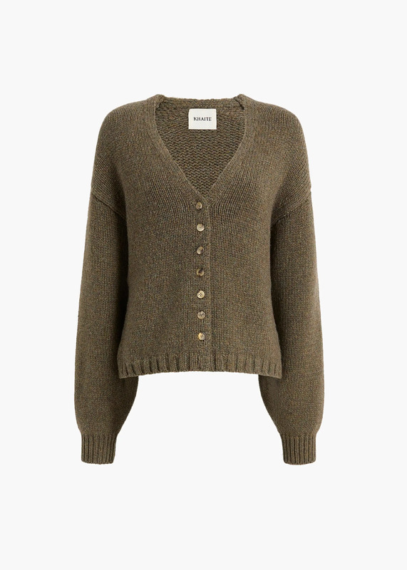 Axel Cardigan in Artichoke