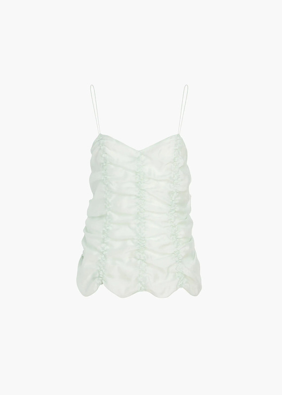 Inara Top in Ice Green