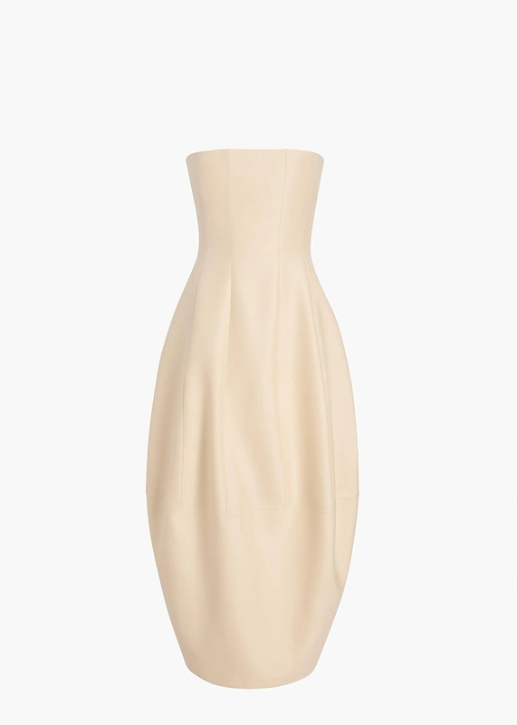 Stela Dress in Ivory Glow