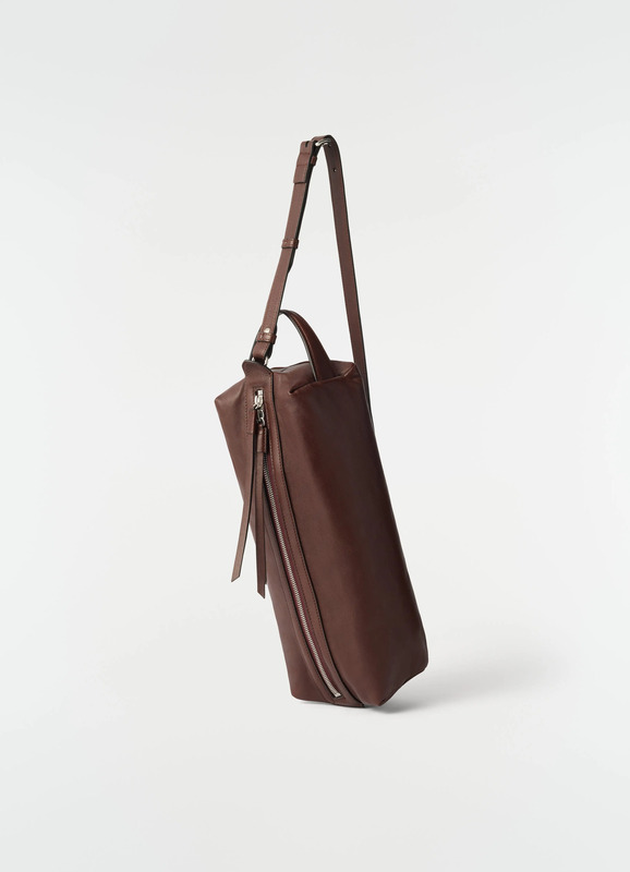 CARE SHOULDER BAG IN NAPPA LAMBSKIN