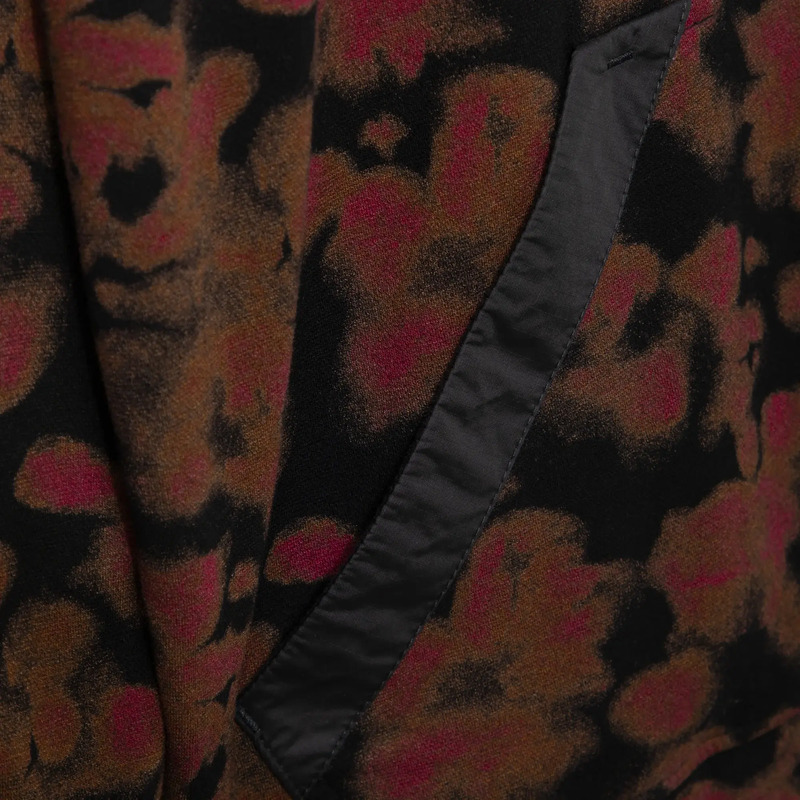 HALF ZIP FLORAL