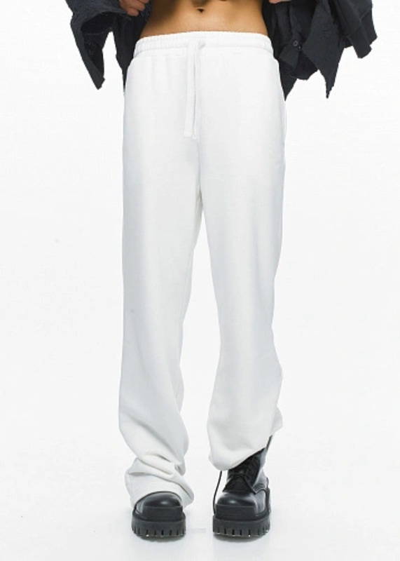 KNIT TROUSERS WITH ELASTIC