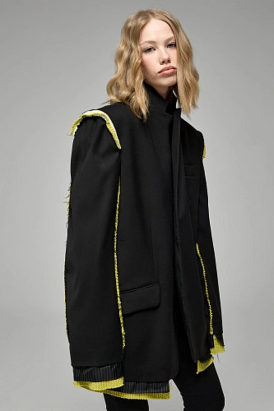 Jacket inside out