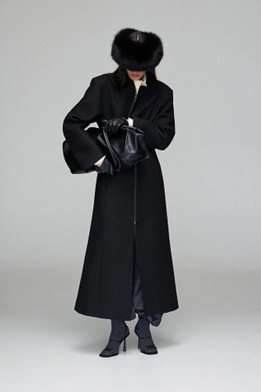 Slim Cut Zip Coat