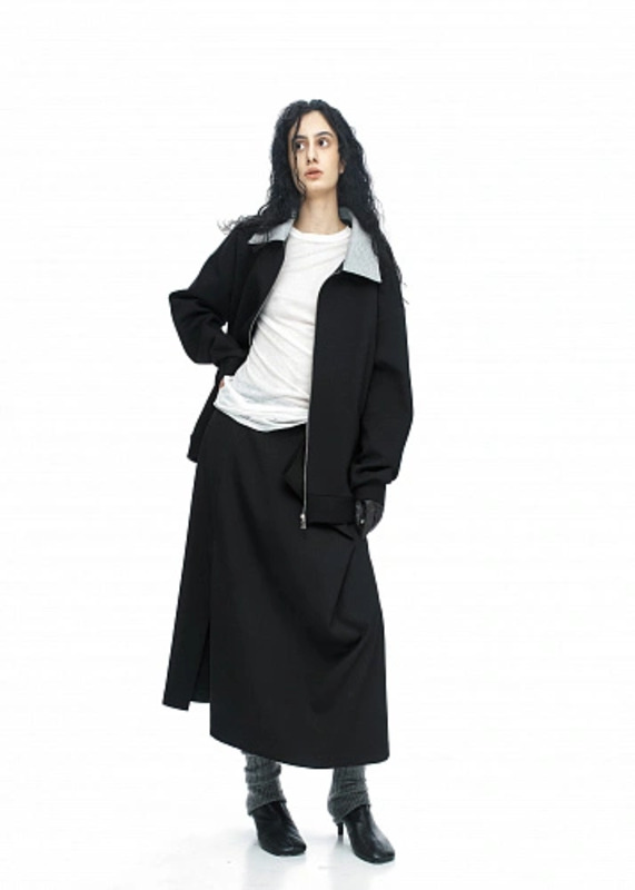 Blouson D-Shaped Jacket