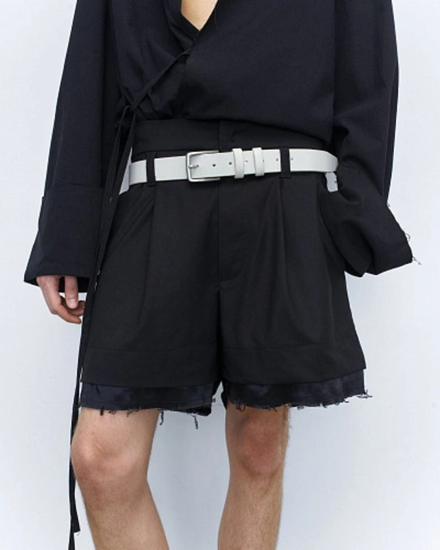 Leather belt B25.08