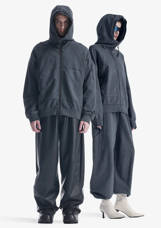 BOREWHAL zip hoodie Fu118