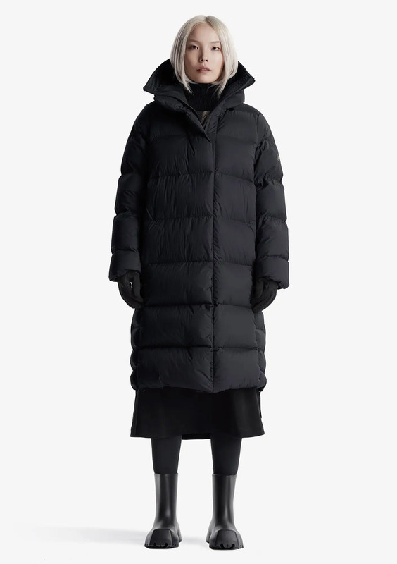 Длинный пуховик AITKEN Qw503