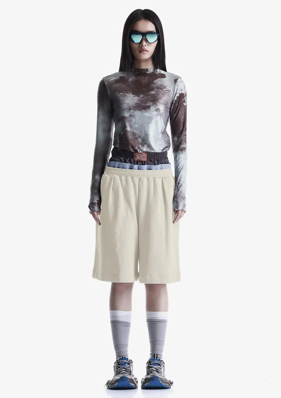 MELLOW long jersey shorts Rw240