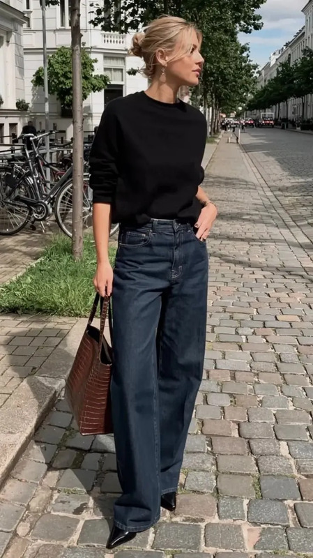 Мода Для Женщин, Intellectual Chic Style, Вуличний Стиль, Вуличний Стиль Моди, Уличный Стиль Моды, Уличные Стили, Ежедневные Наряды, Джинсовая Мода, Джинсовая Одежда