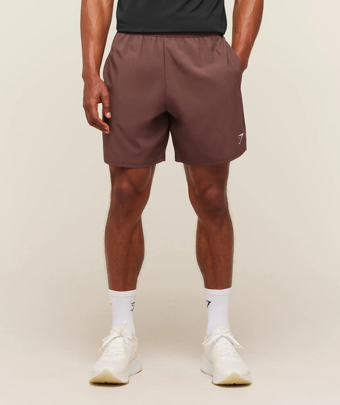 Gymshark Arrival 7" Shorts - Espresso Brown