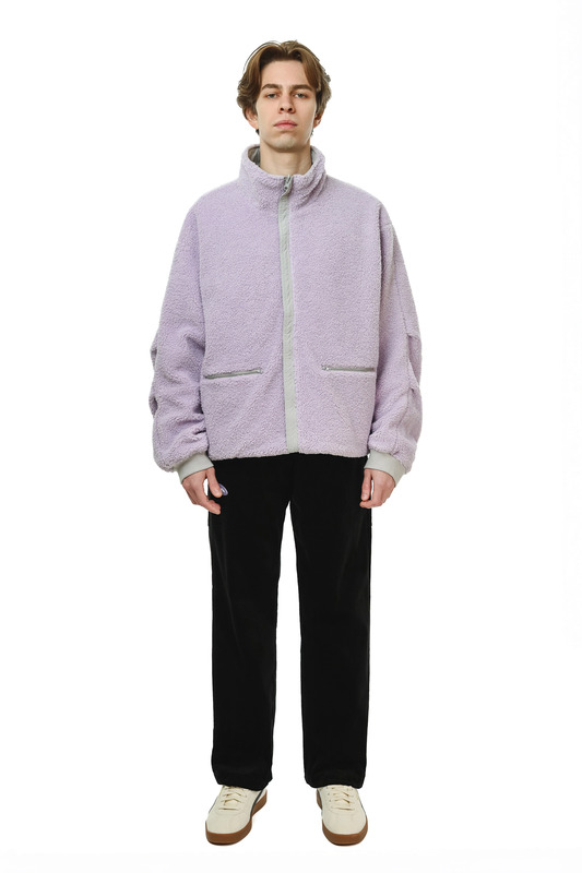 Ride Puff Jacket grey/purple